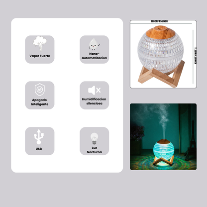 Humidificador Aromático Silencioso NEBIA💨🌿